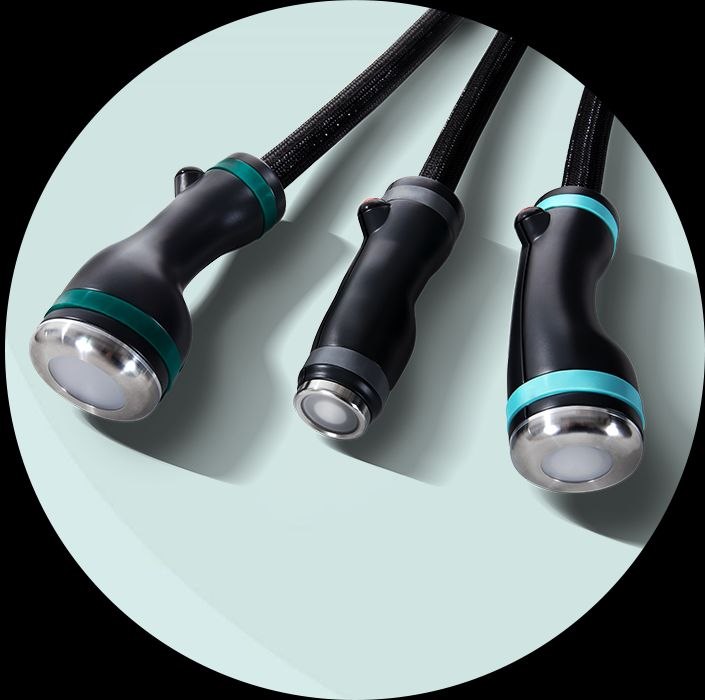 Onda PRO three Smart Handpieces — Deep, Shallow and Pocket — Nue Skin Beauty Esthetique
